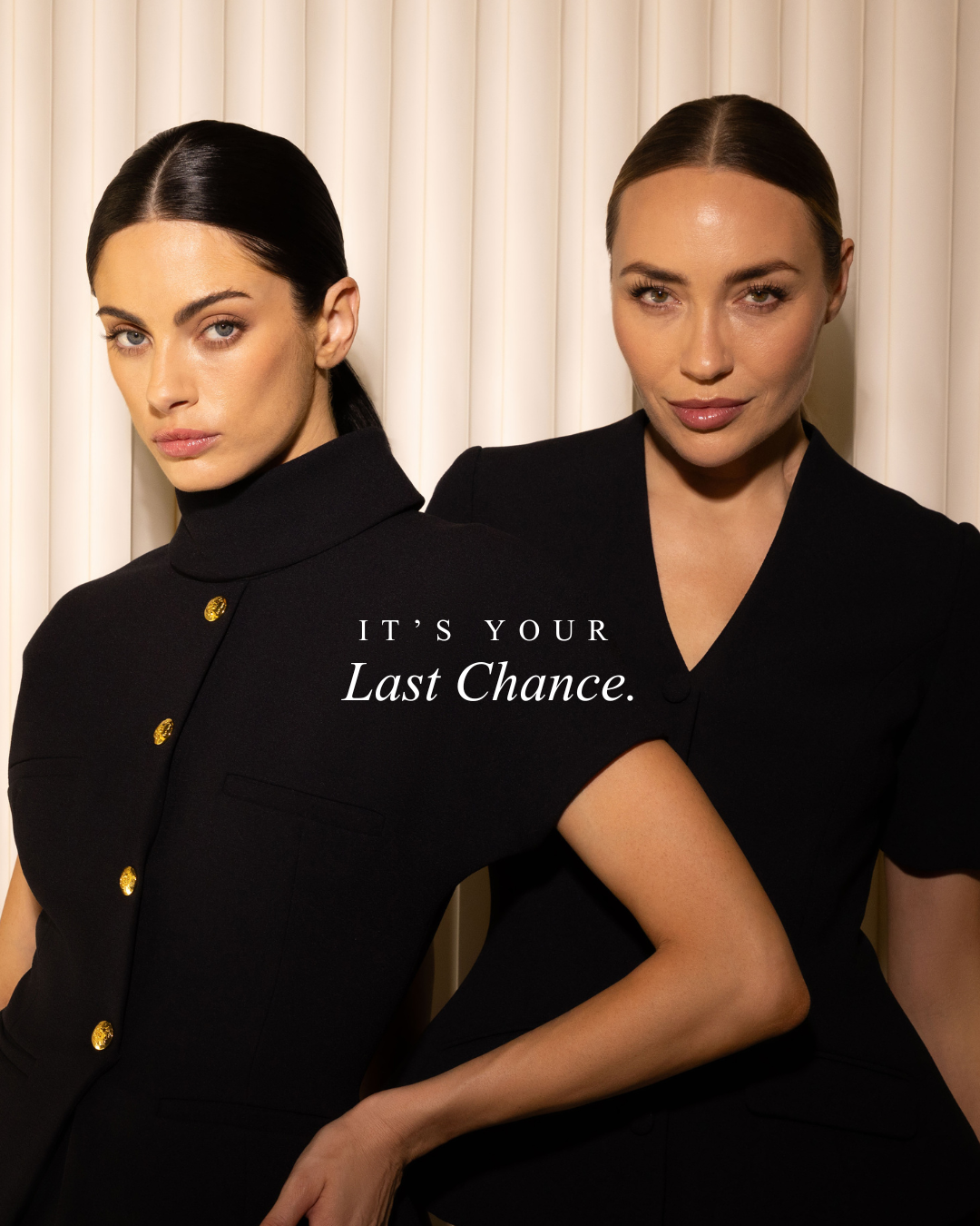 It's your last chance.