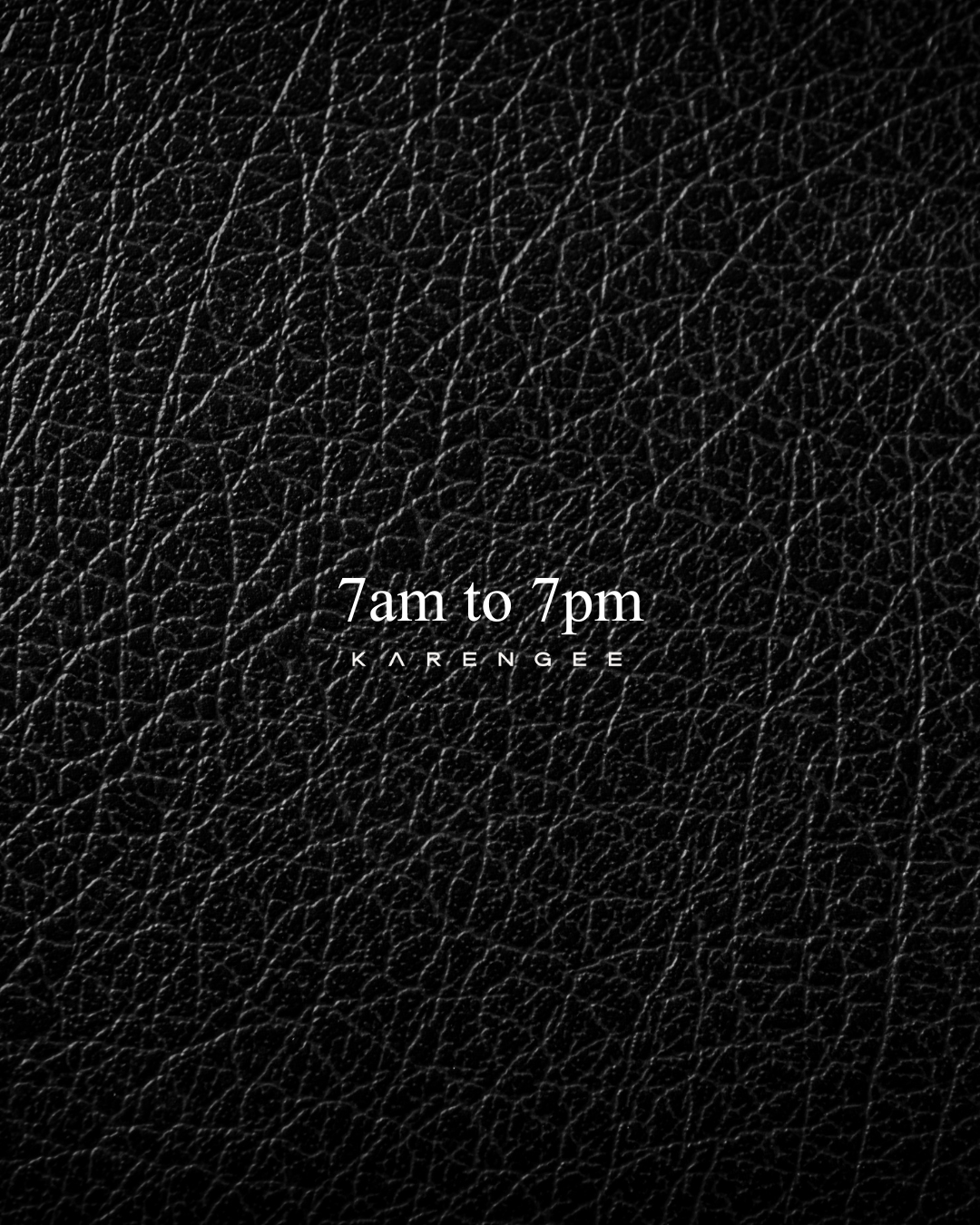 7am to 7pm