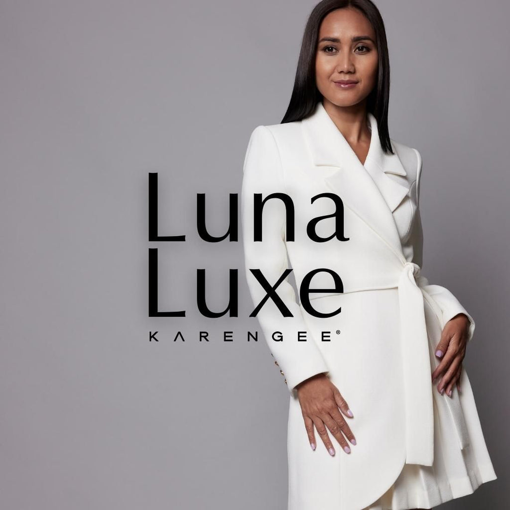 Feel real luxury in the Luna Coat Dress.