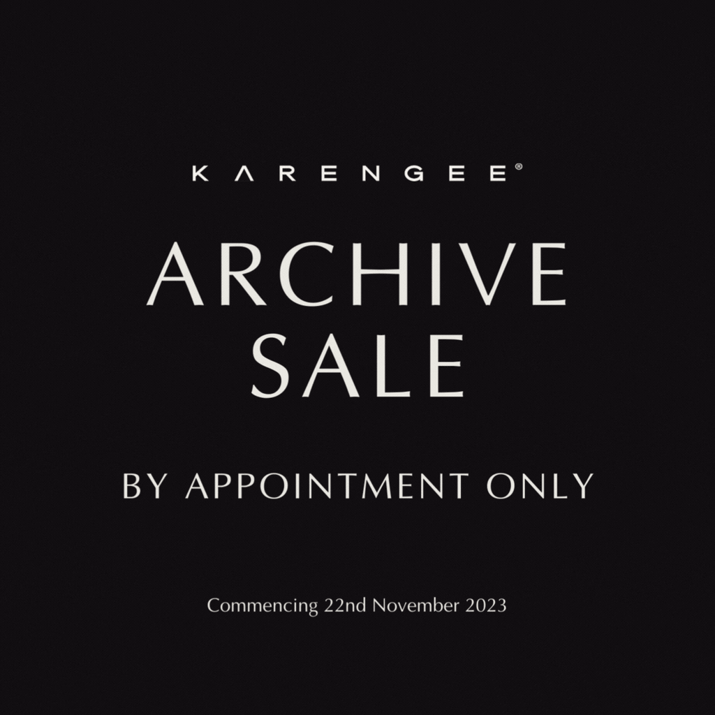 The Archive Sale at KG