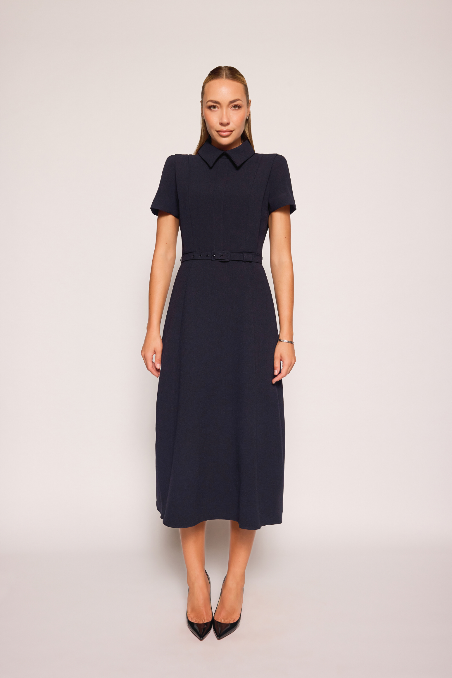 Kingsley Dress | Ink-Navy