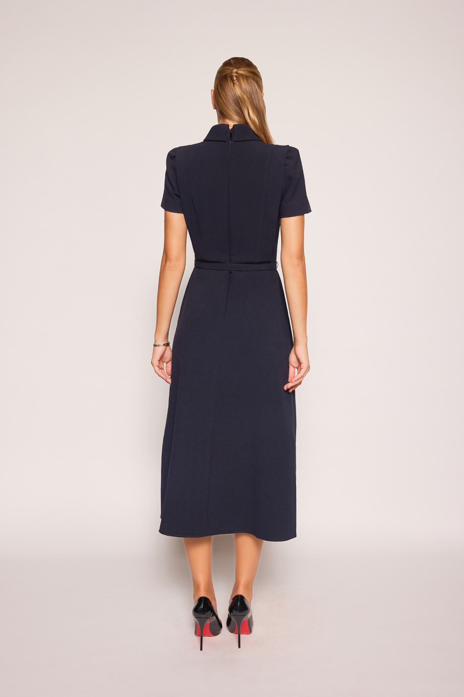 Kingsley Dress | Ink-Navy