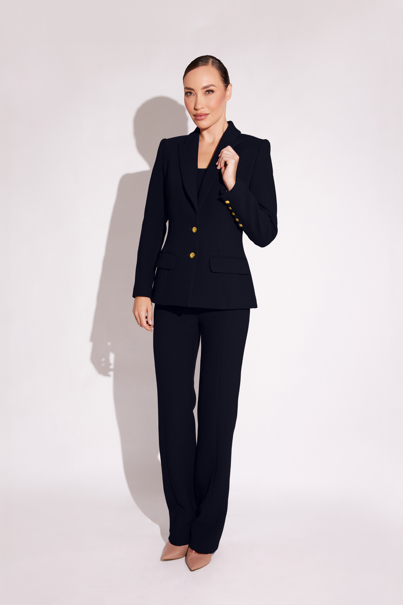 Valentina Pant Straight | Ink Navy