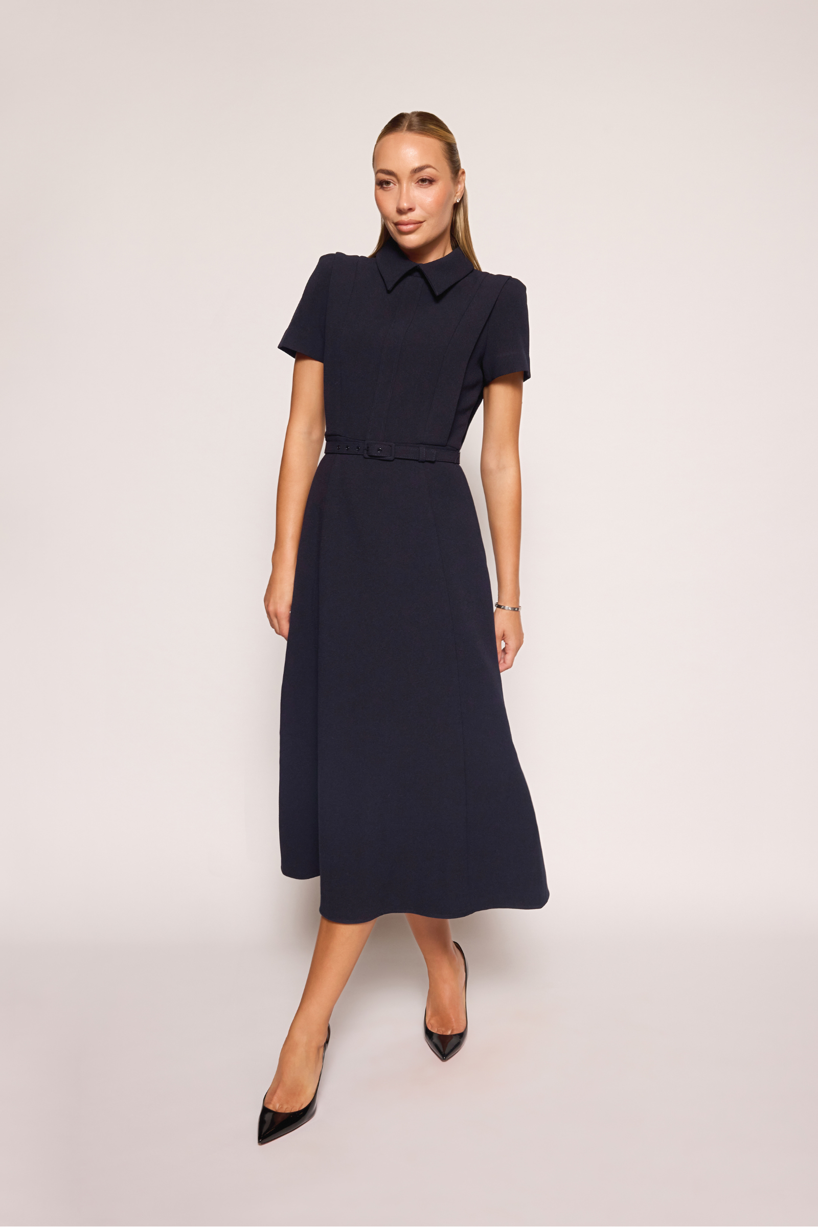 Kingsley Dress | Ink-Navy
