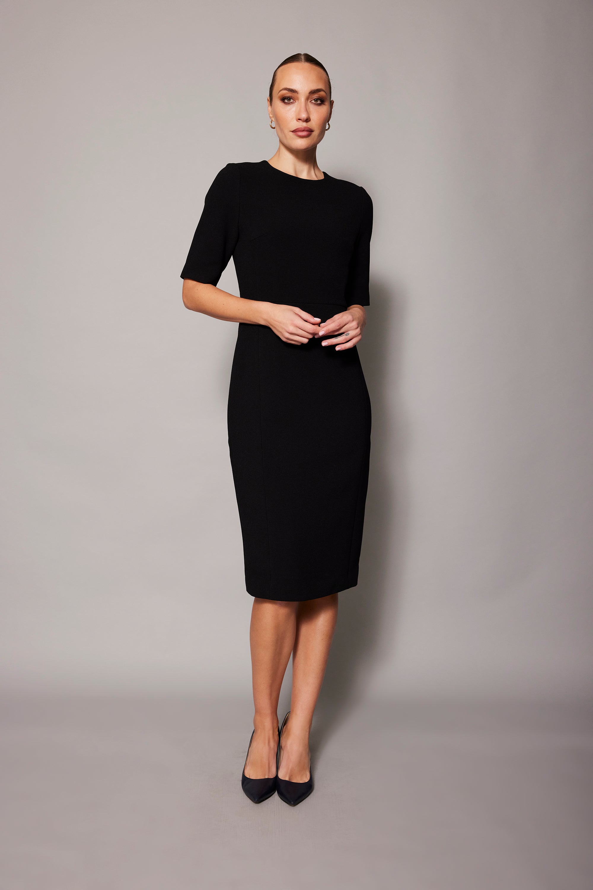 Blessed Dress Elbow Sleeve