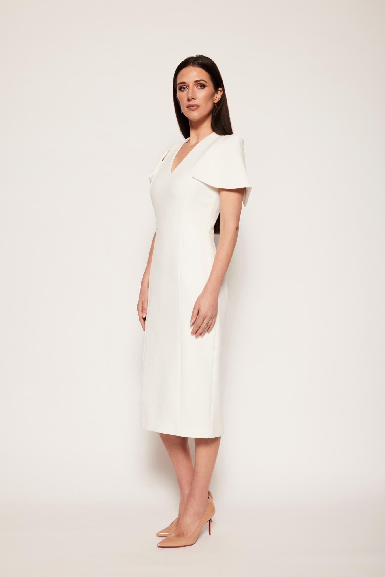 Carrington Dress | Ivory