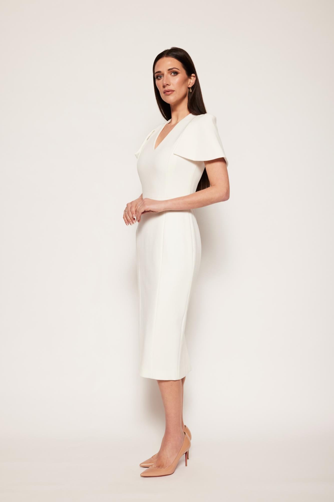 Carrington Dress | Ivory