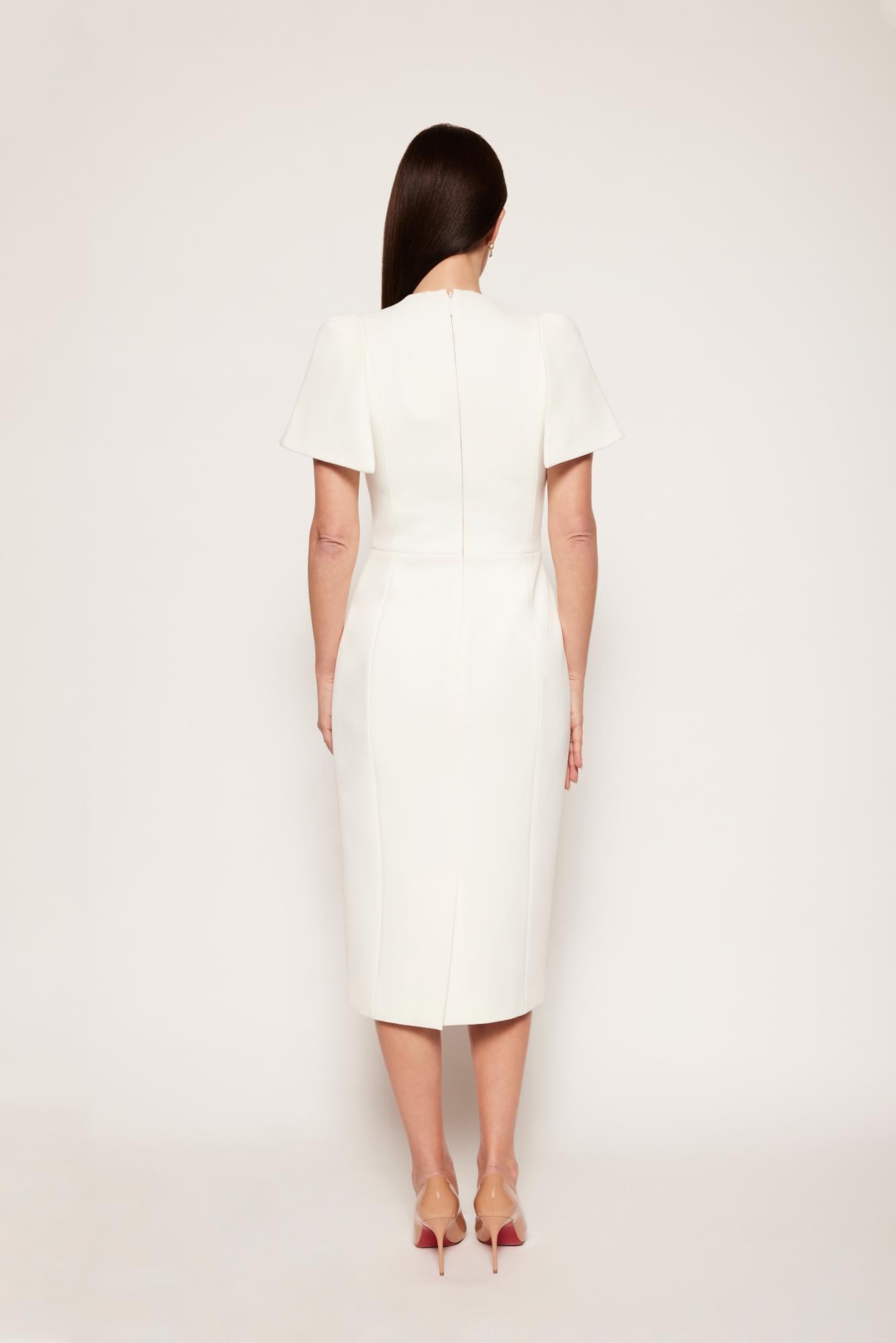 Carrington Dress | Ivory