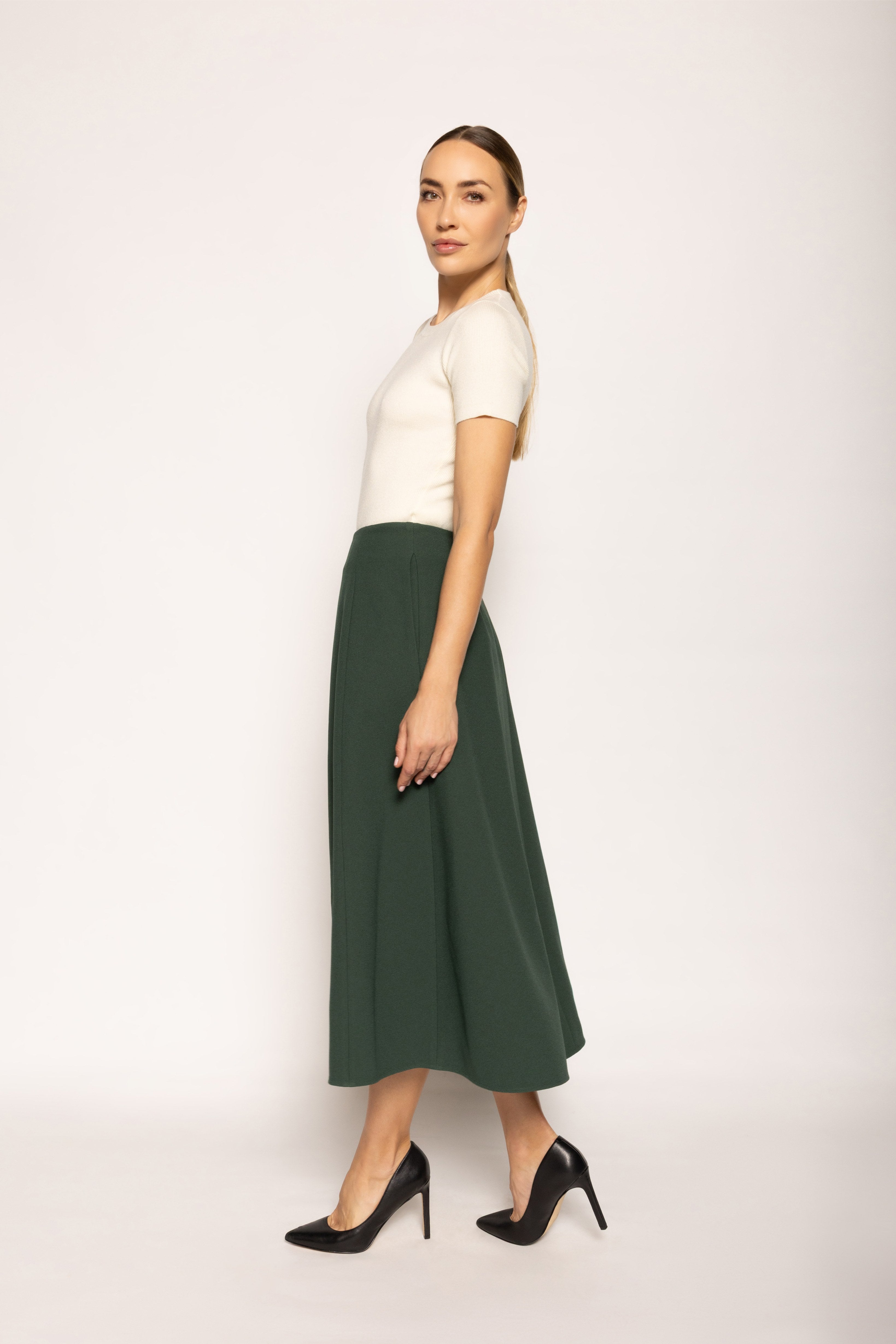 Halo Skirt | Evergreen