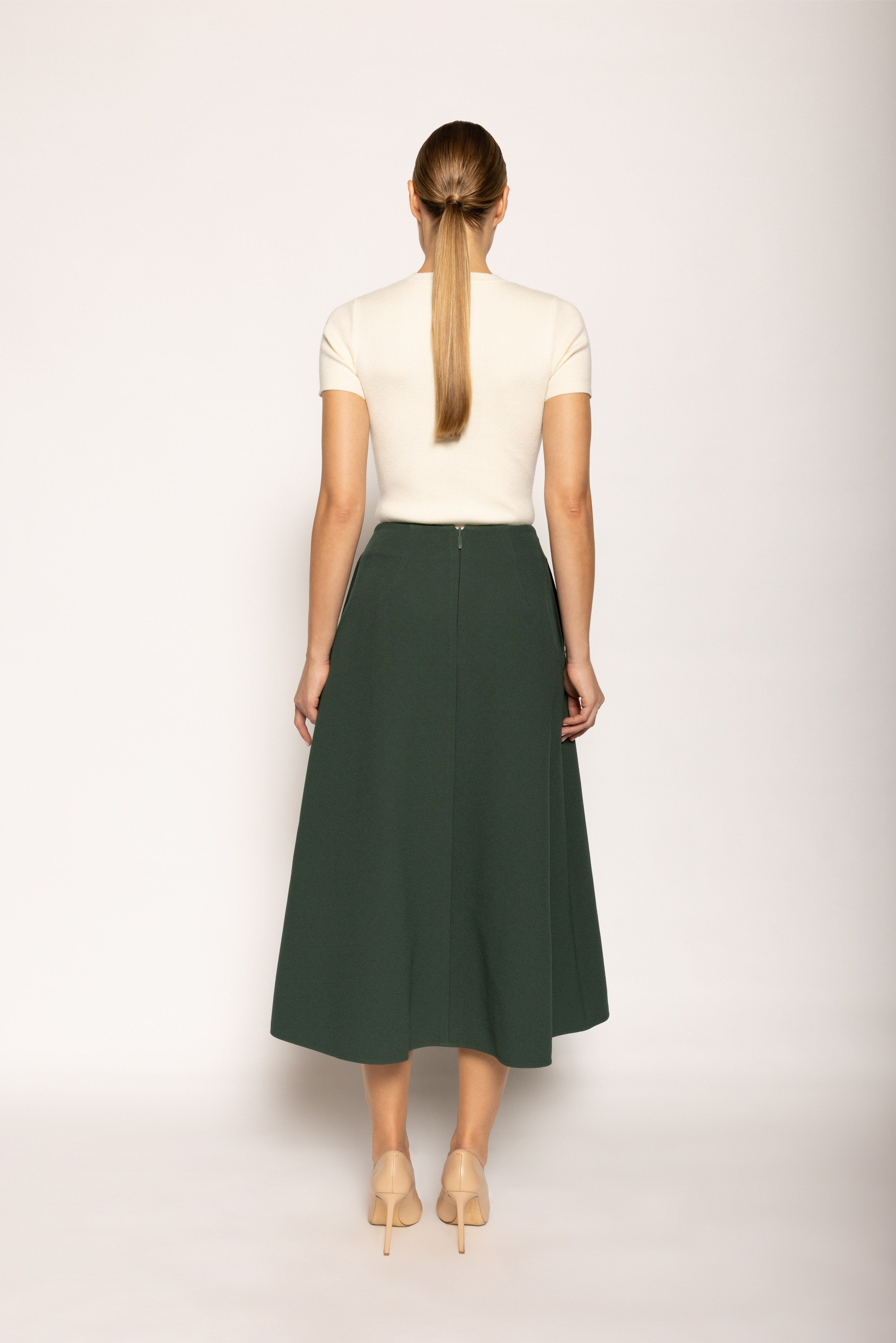 Halo Skirt | Evergreen