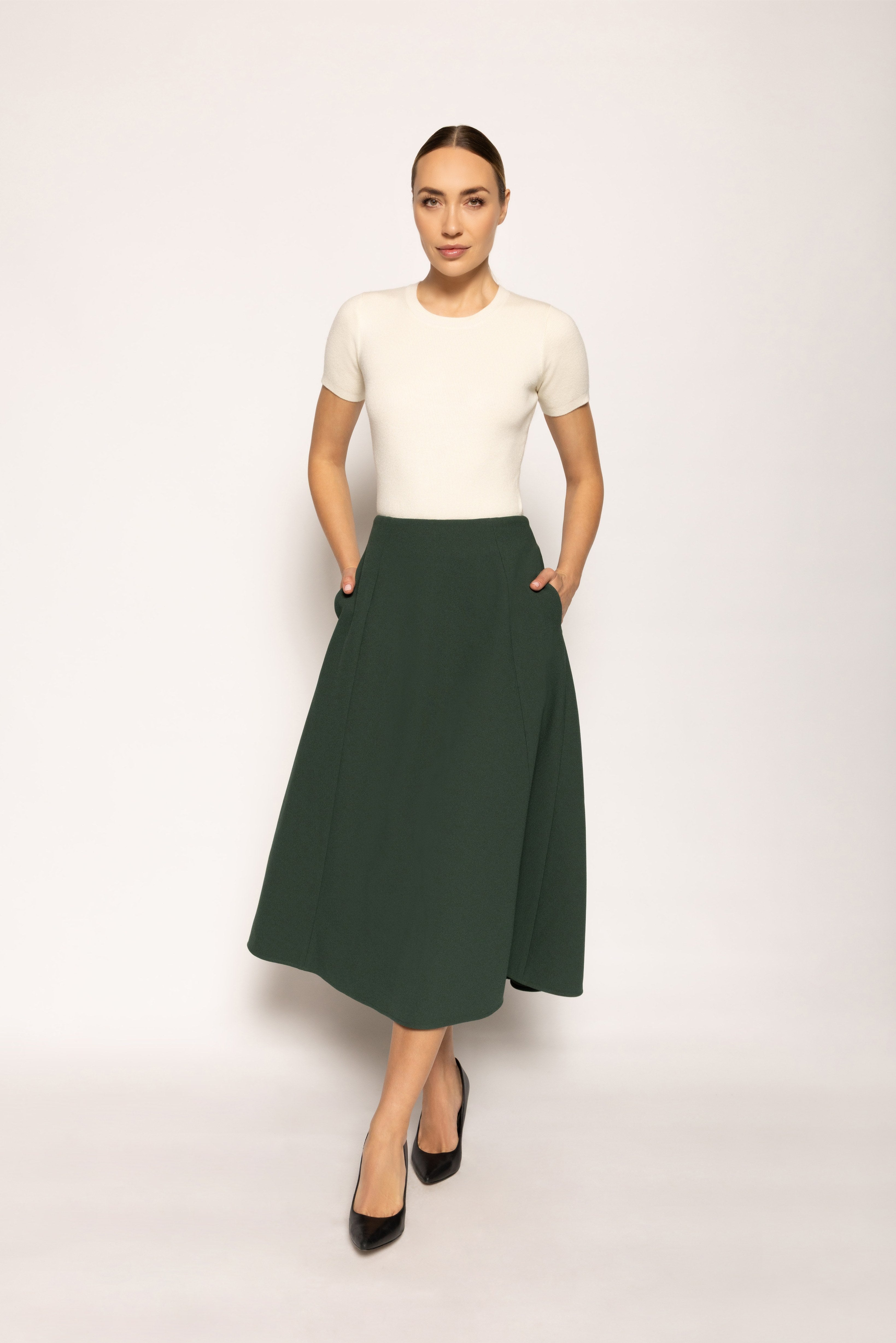 Halo Skirt | Evergreen