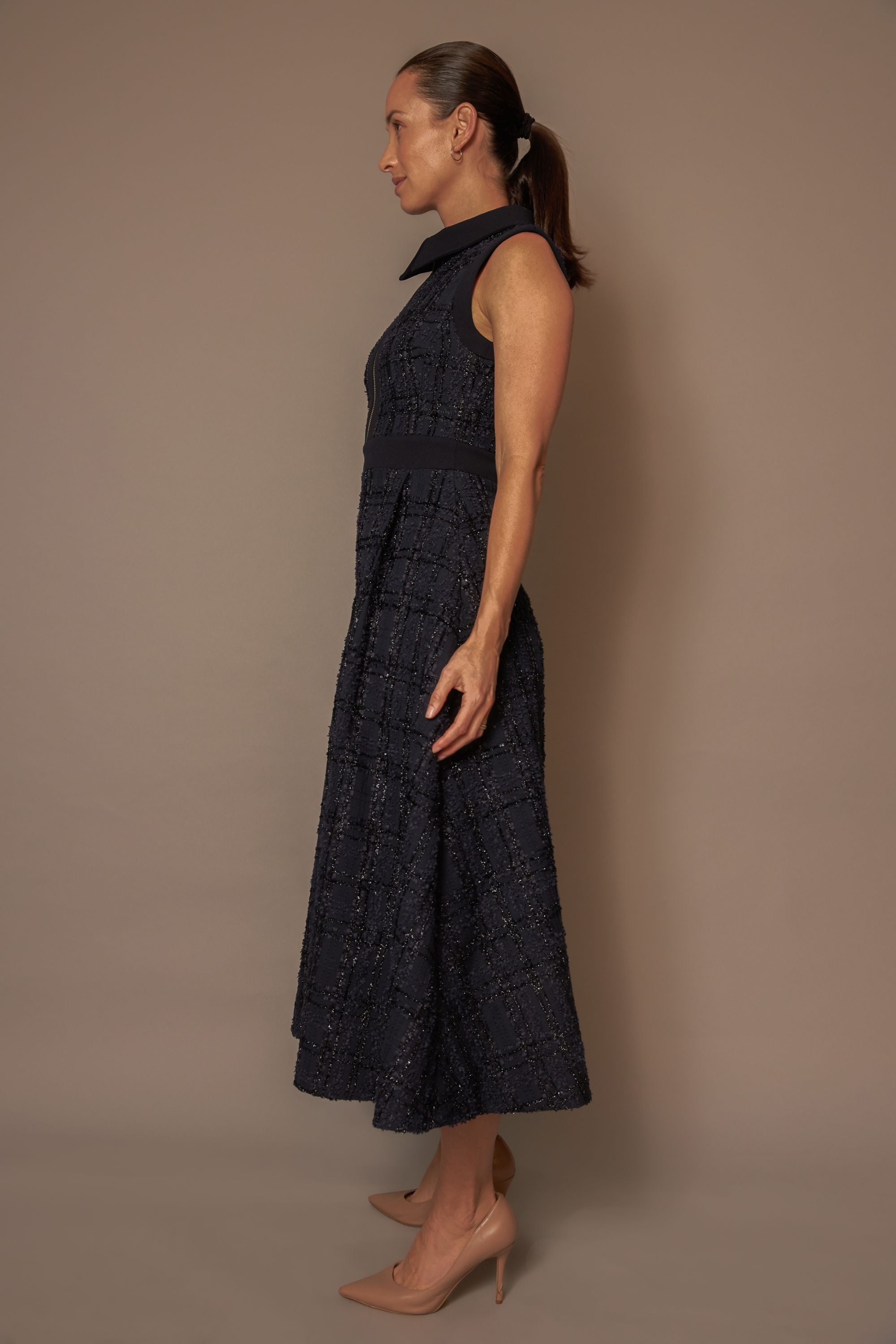 Enrich Dress Tweed Long