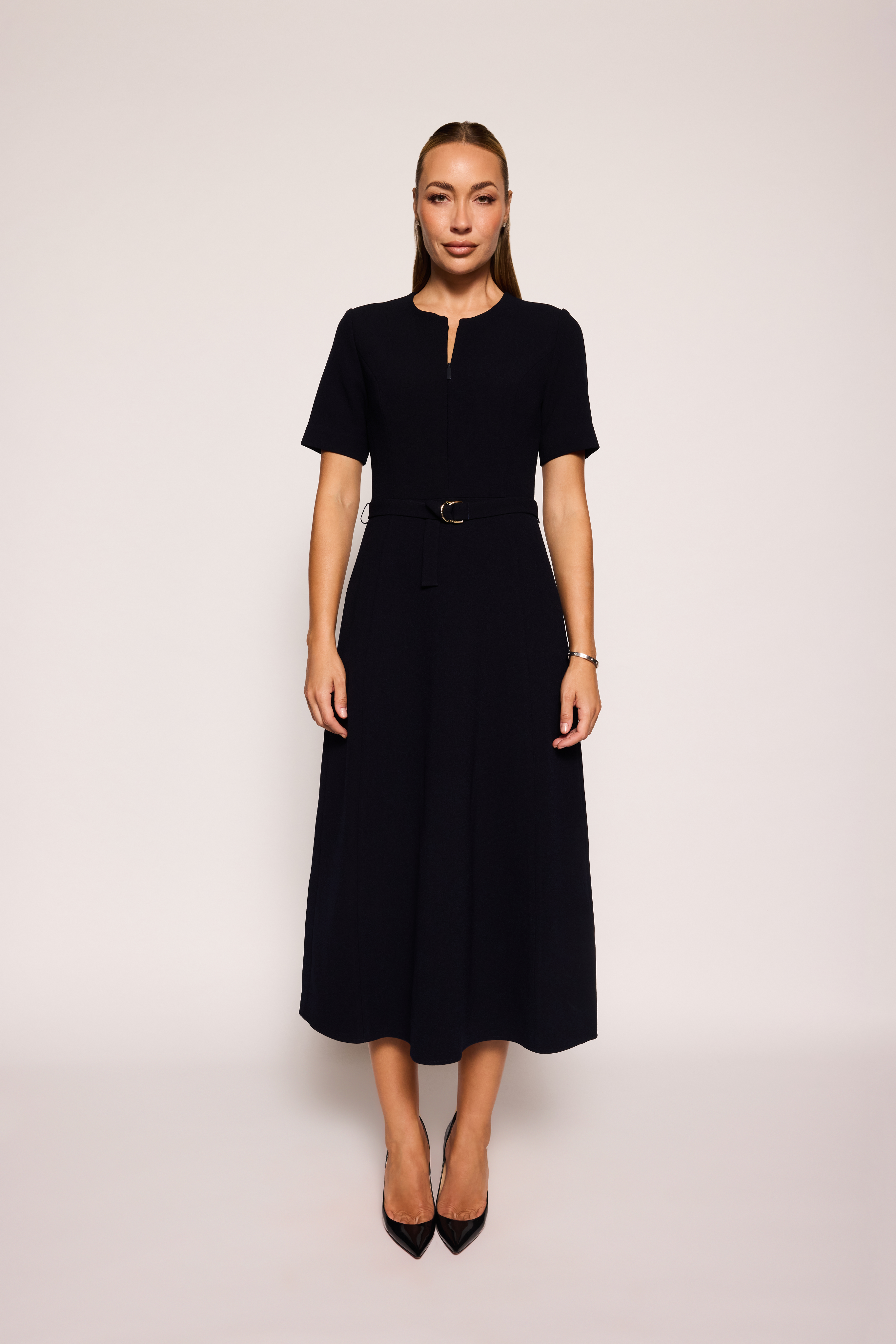 Deputy Dress Short Sleeve | Black