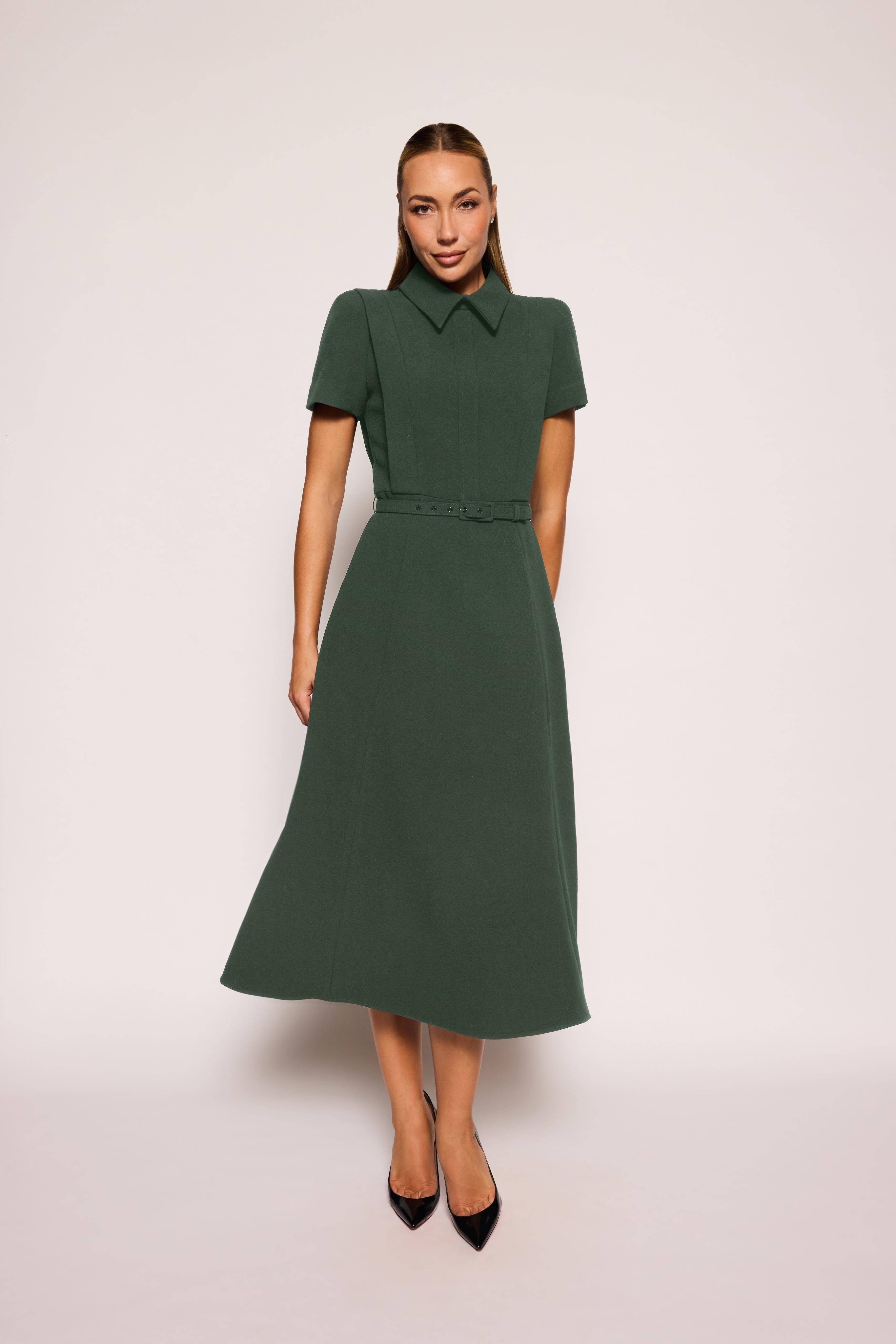 Kingsley Dress | Evergreen