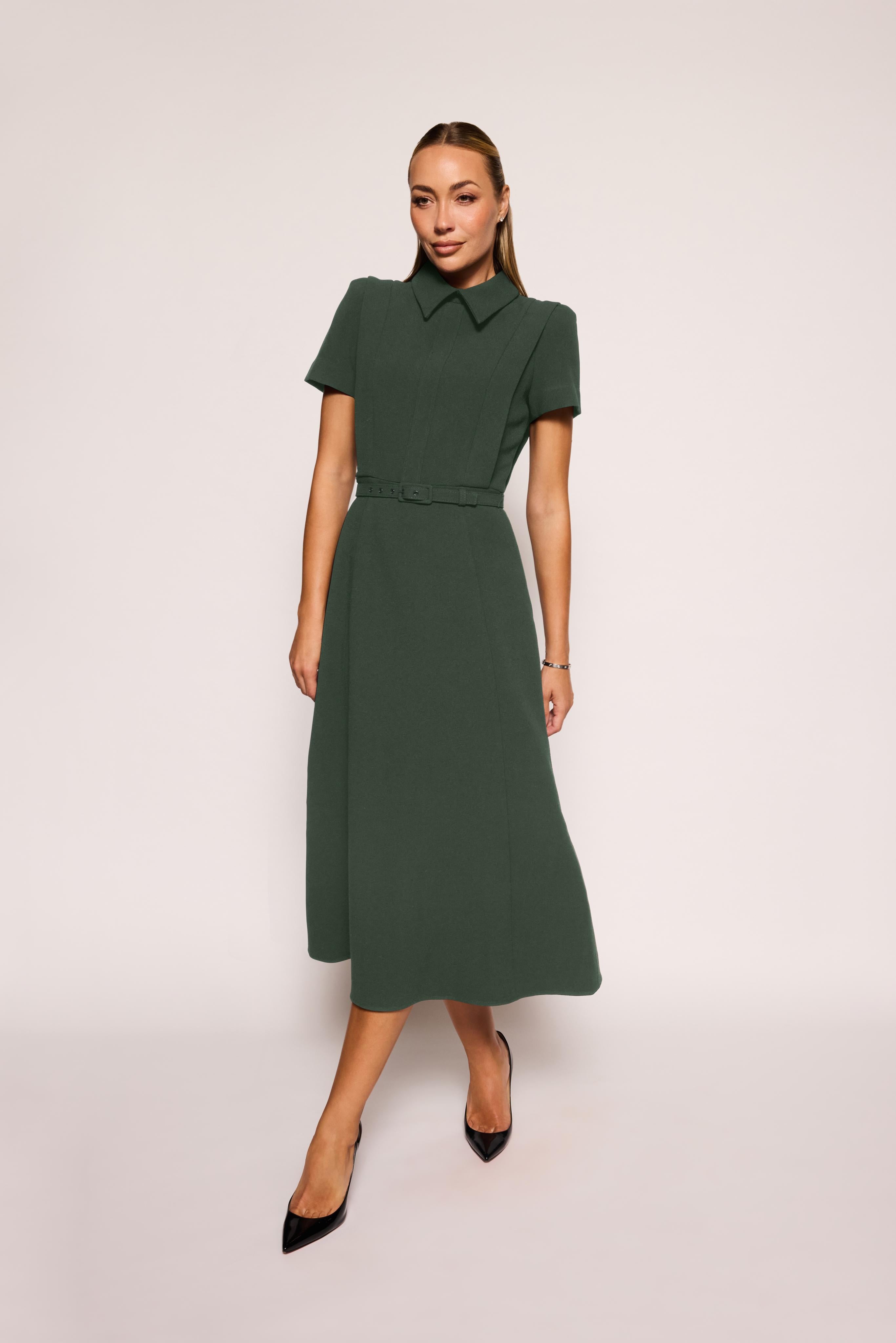 Kingsley Dress | Evergreen