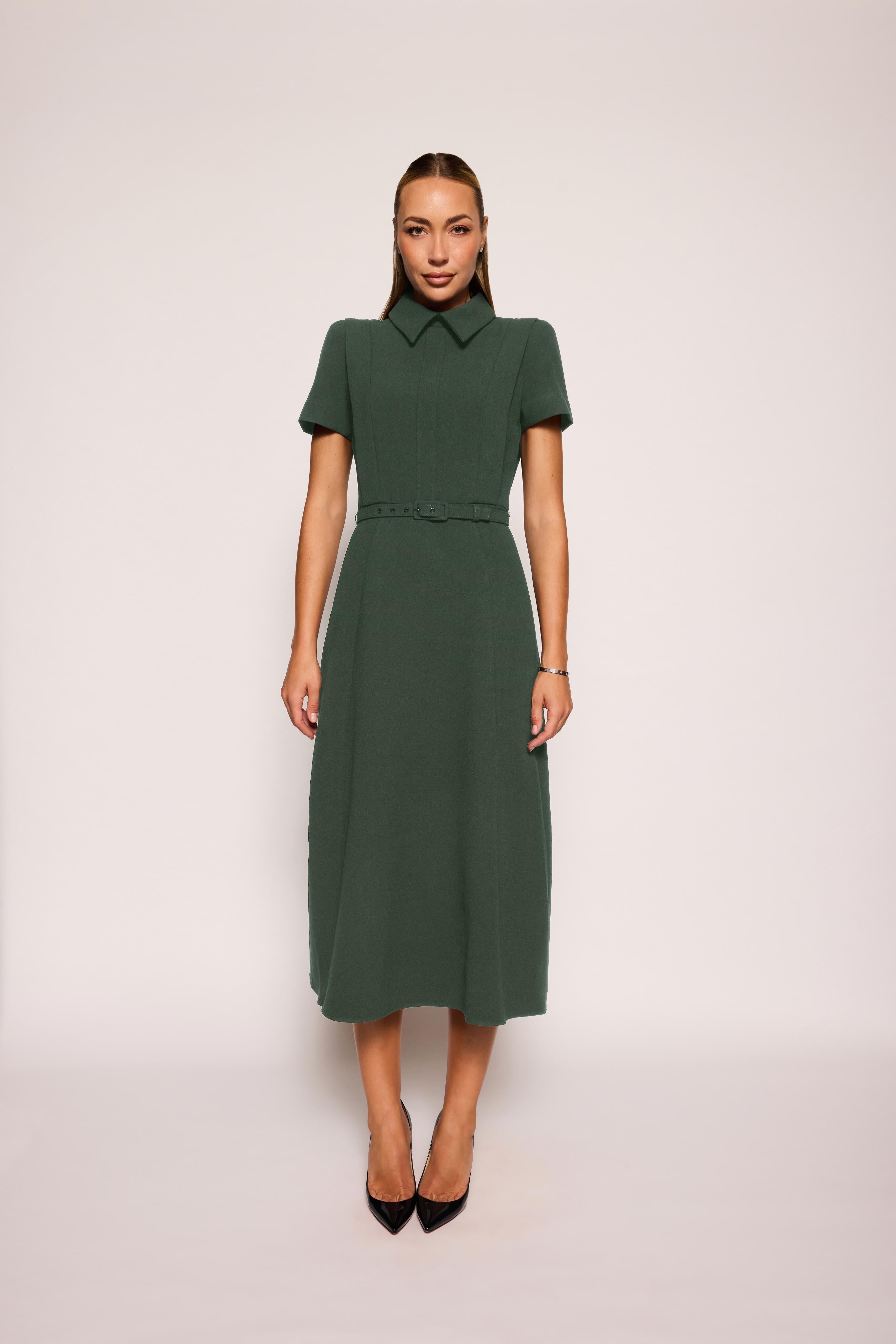 Kingsley Dress | Evergreen