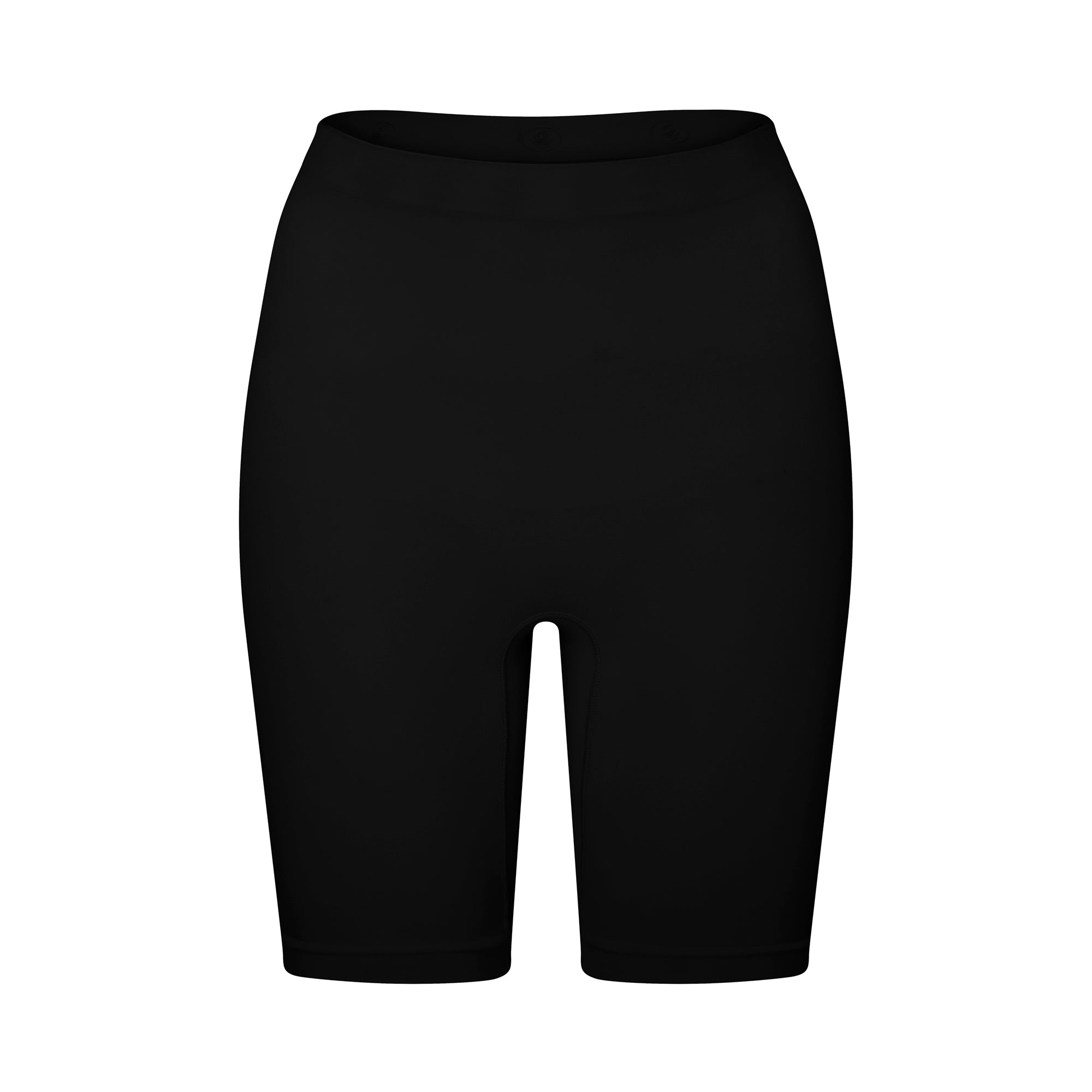 High-waist Mid-Thigh Short | Black Beauty