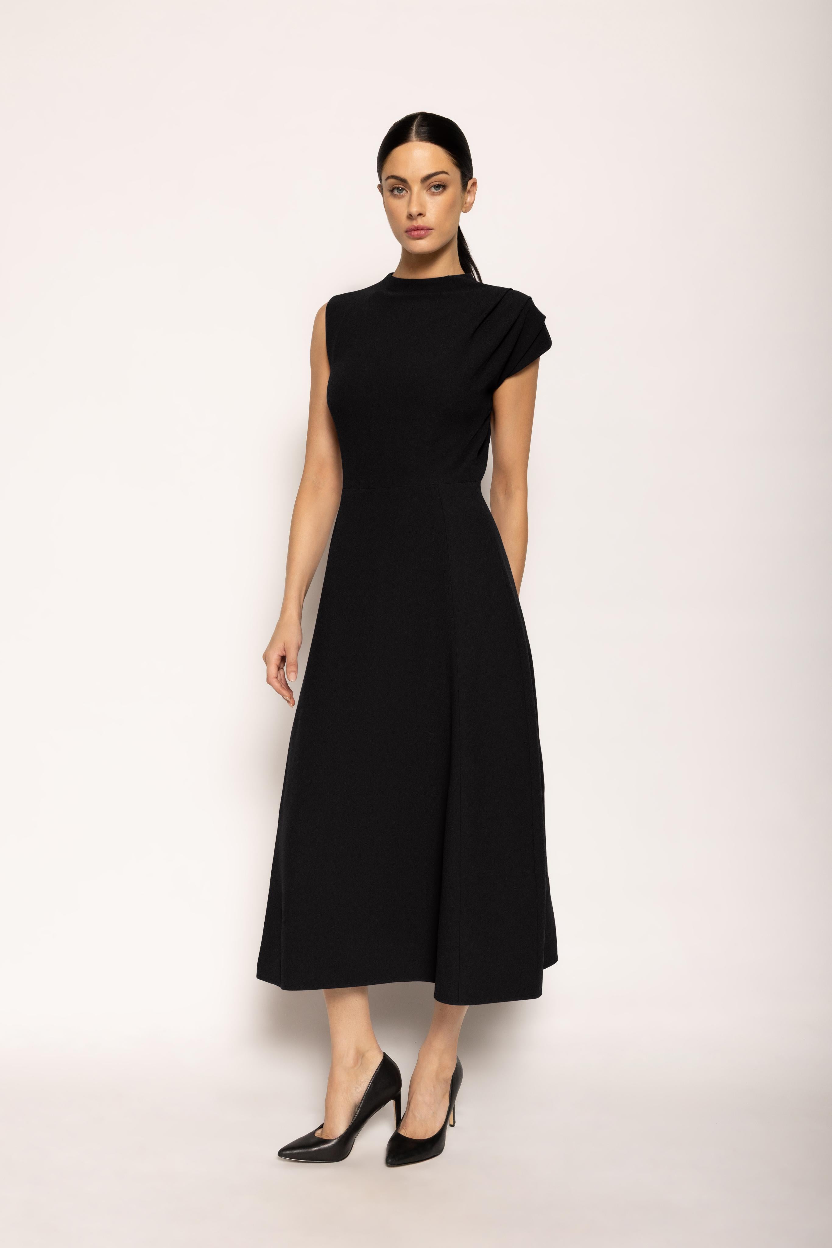 Spiral Dress | Black