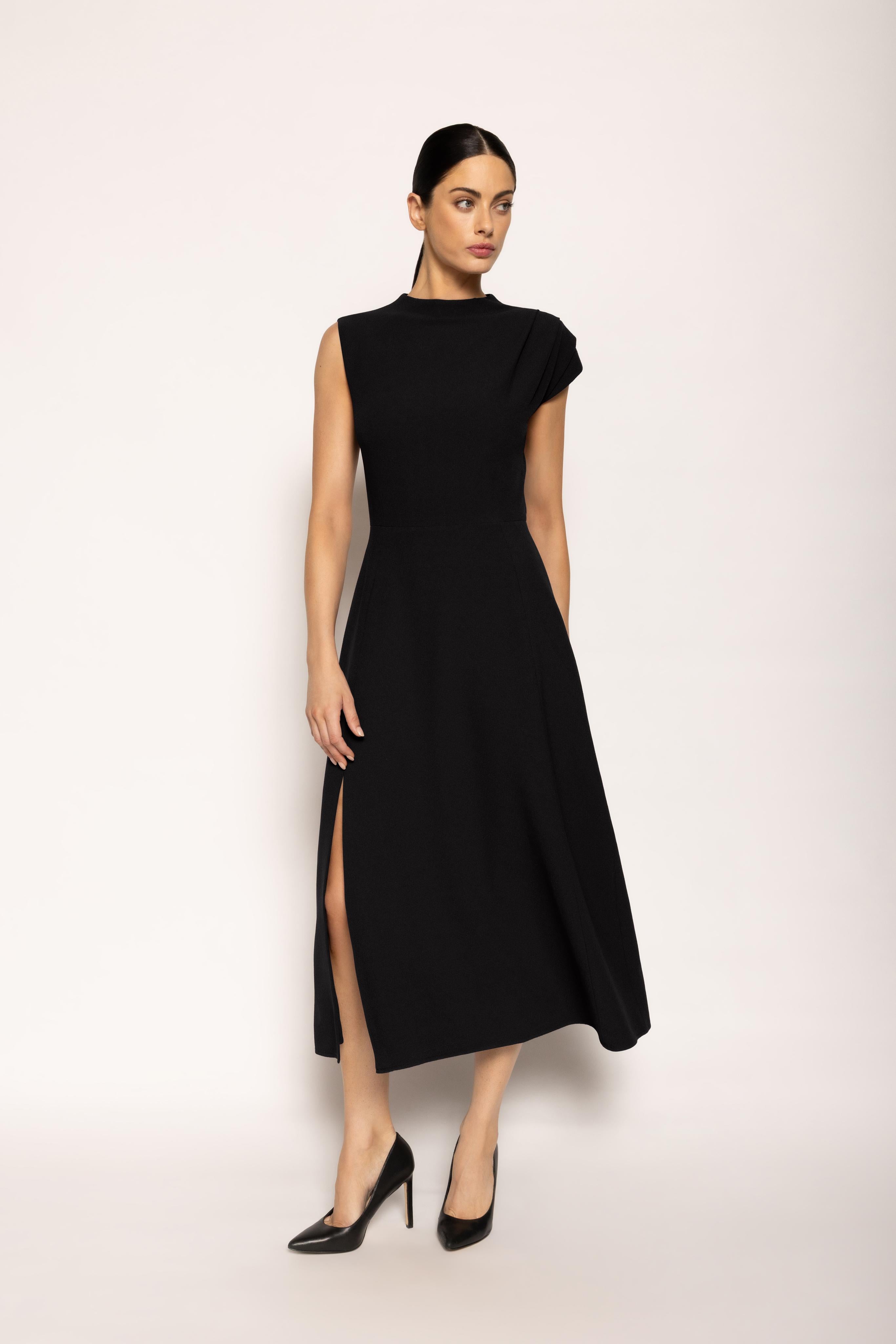 Spiral Dress | Black