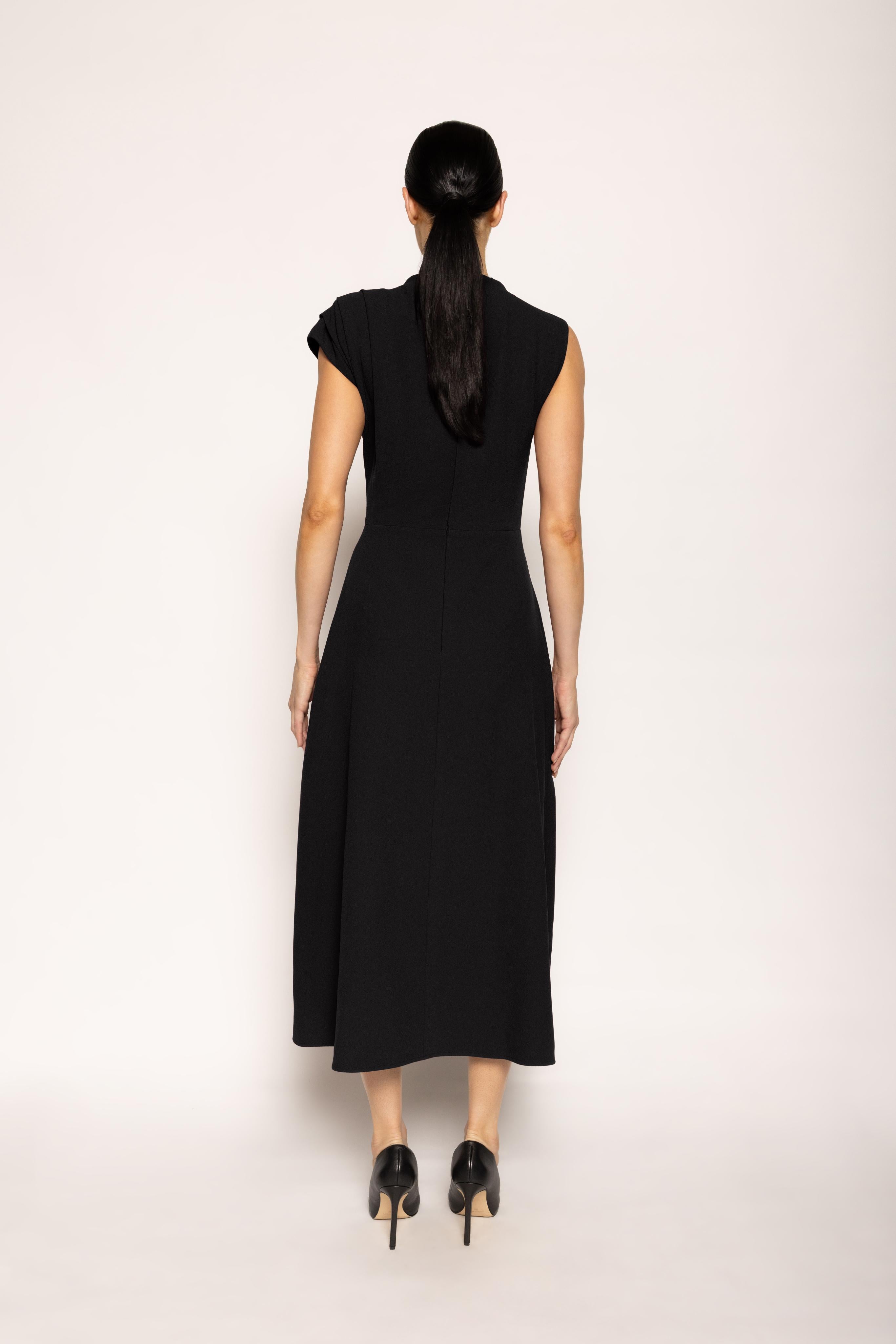 Spiral Dress | Black