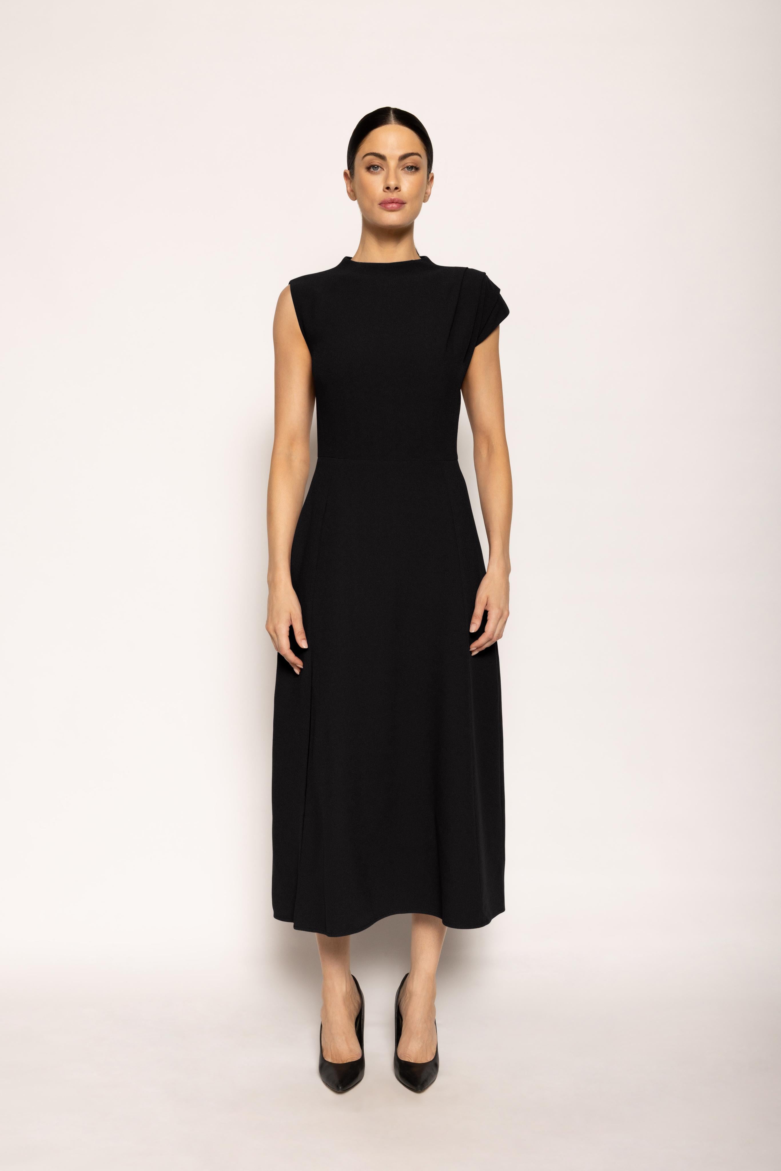 Spiral Dress | Black