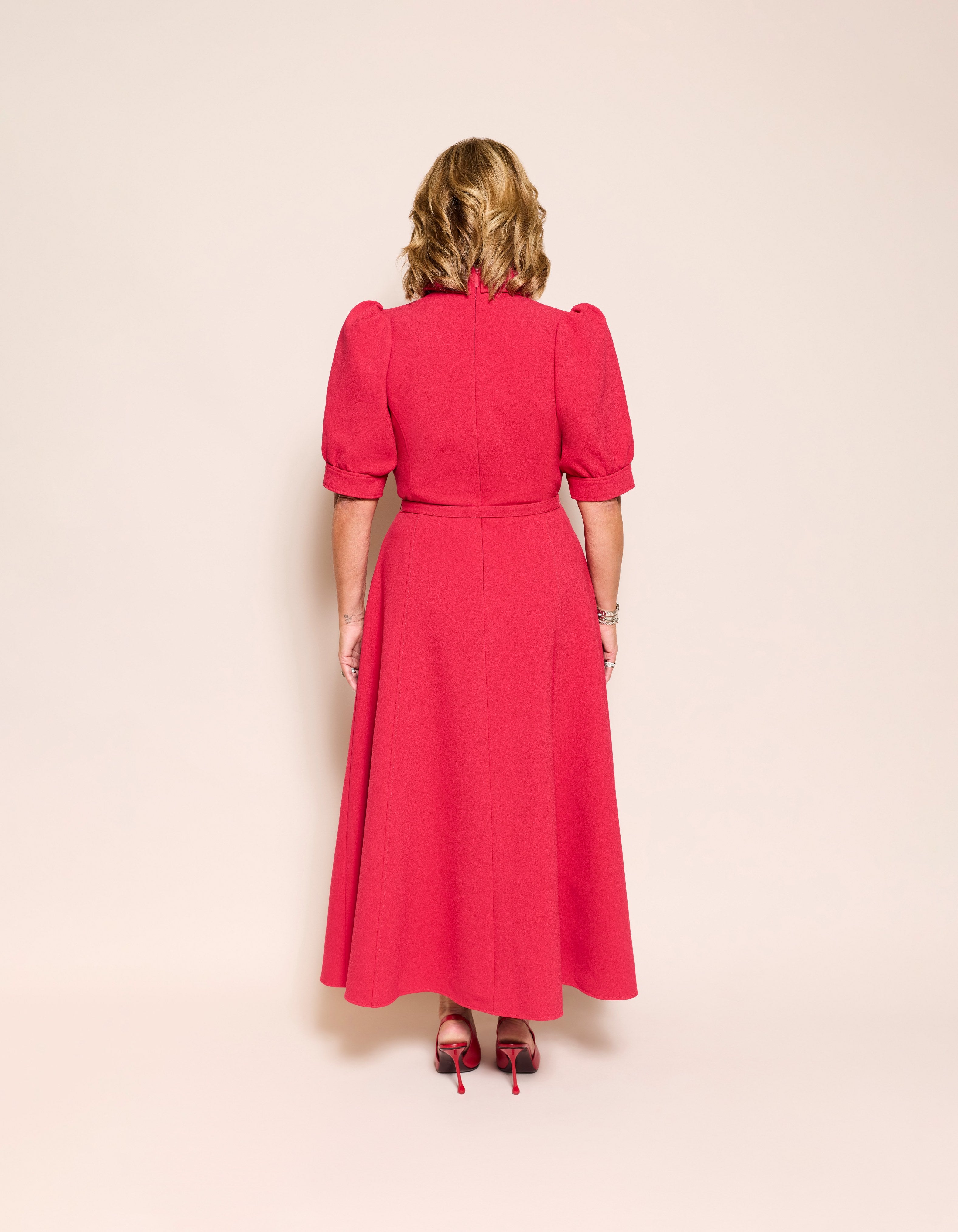 Francesca Dress | Raspberry