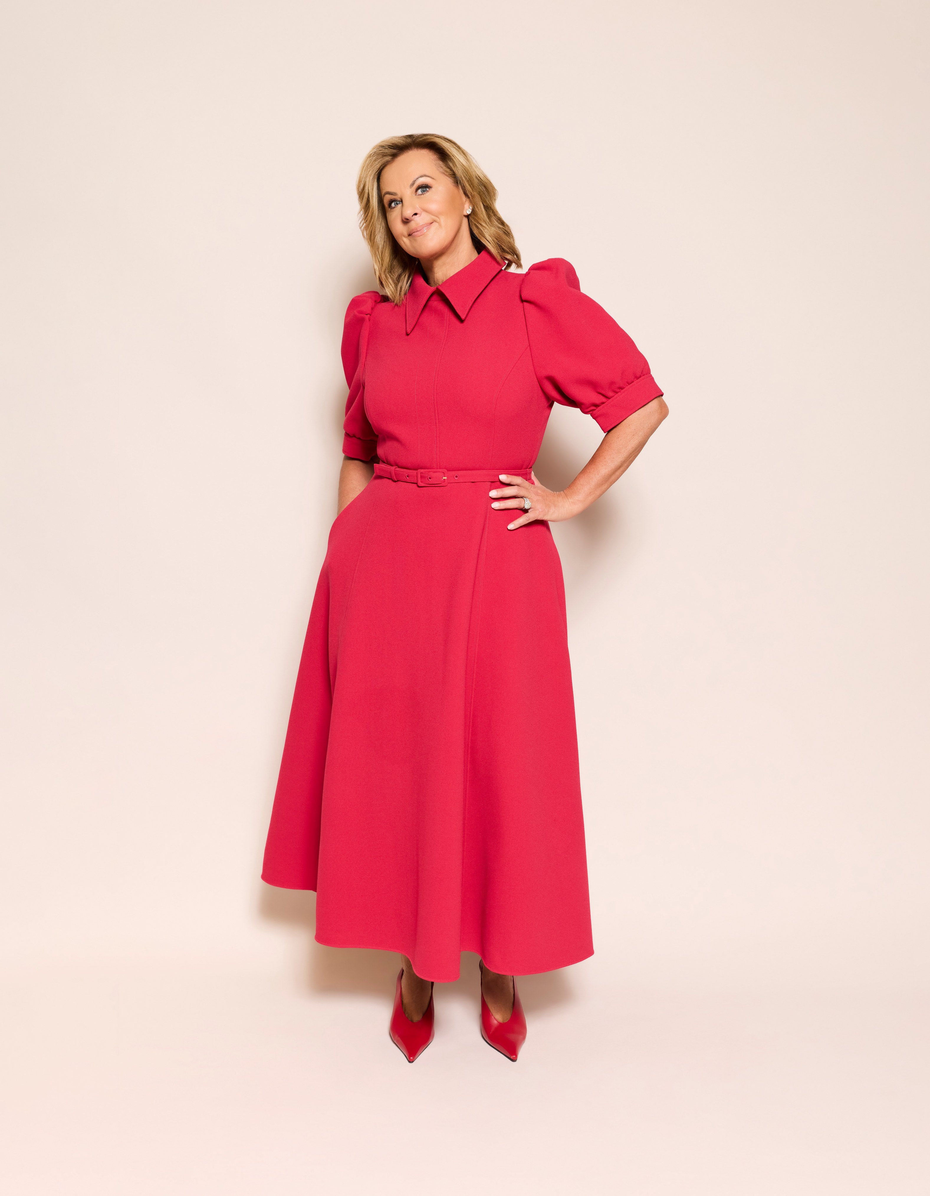 Francesca Dress | Raspberry