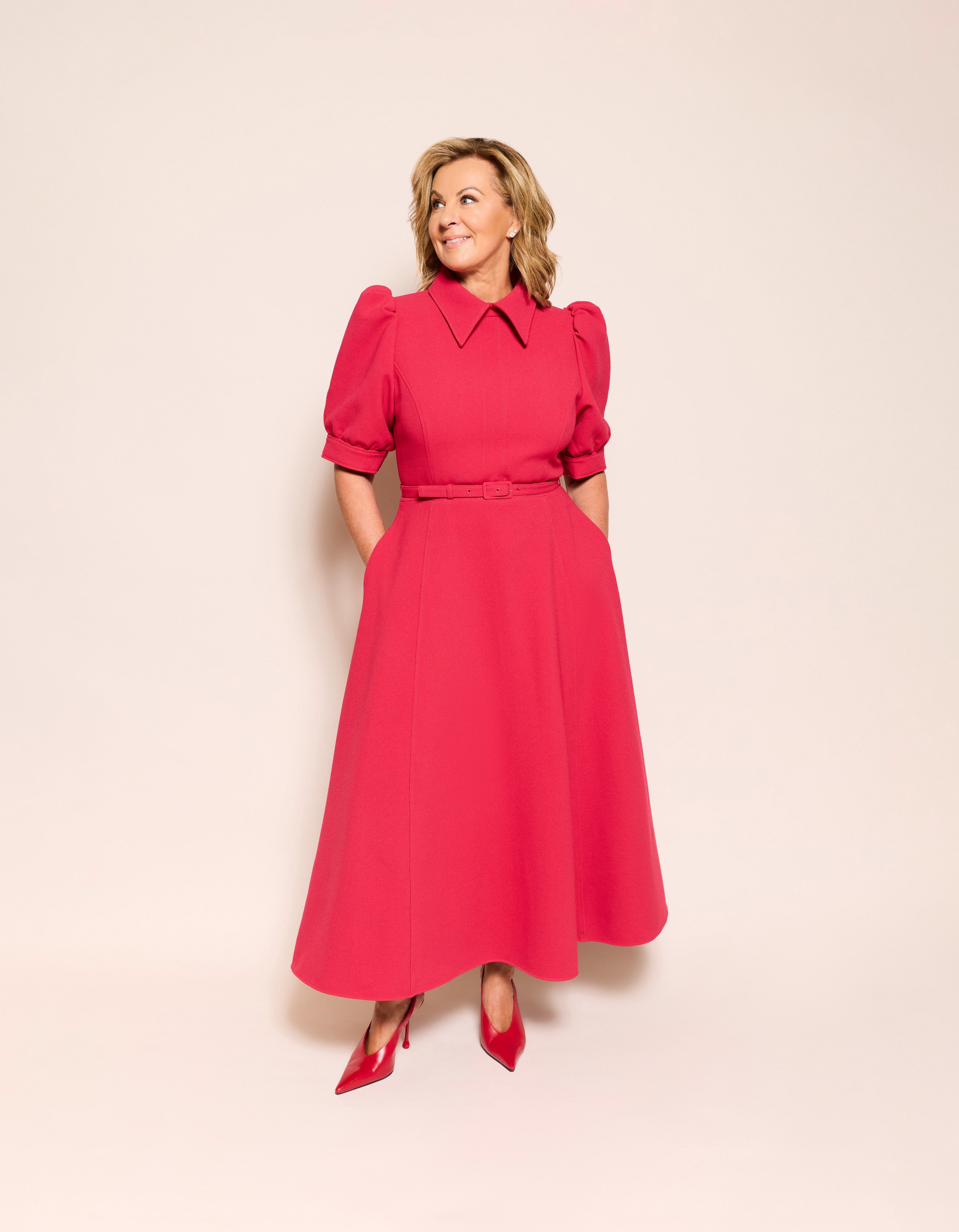 Francesca Dress | Raspberry
