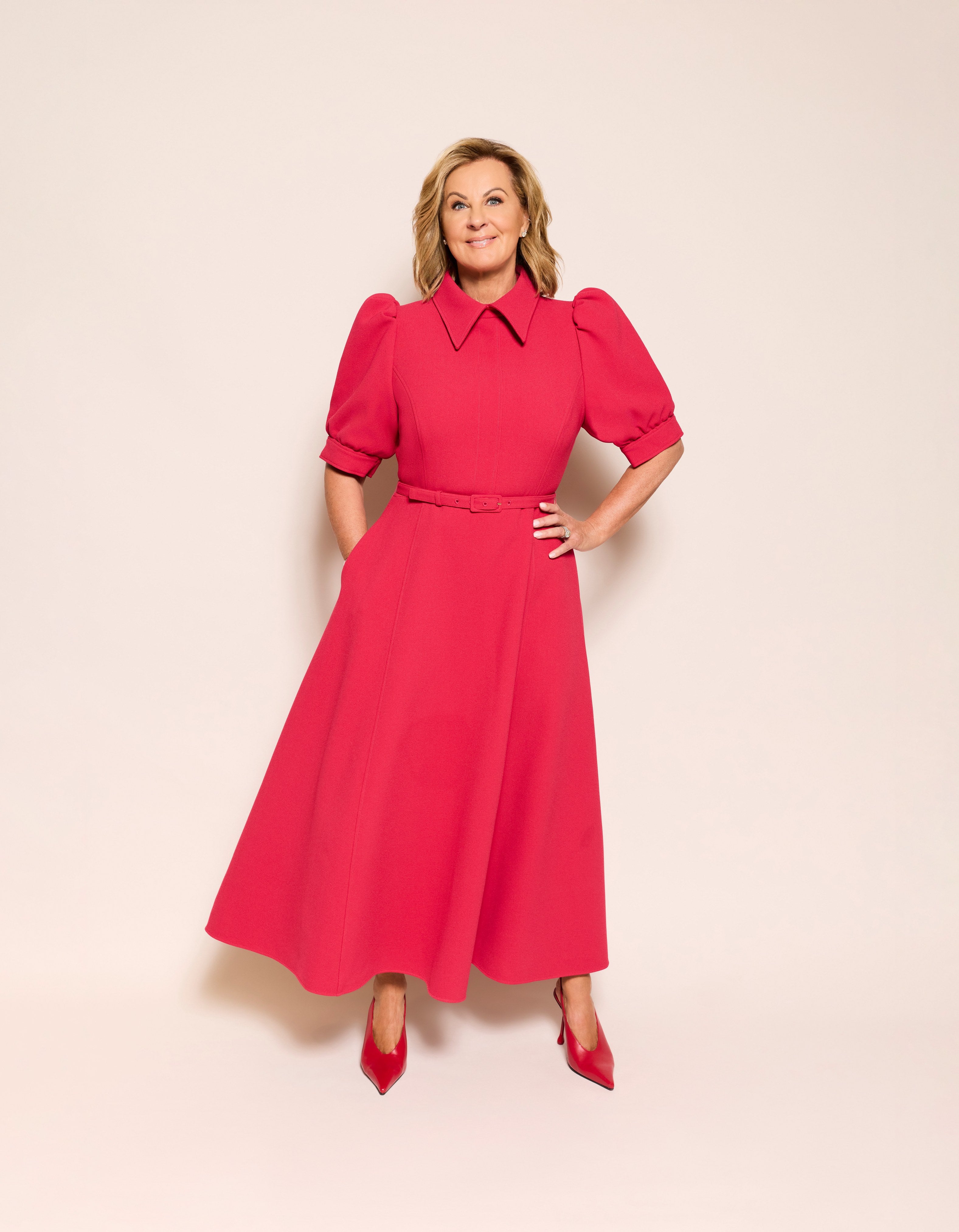 Francesca Dress | Raspberry