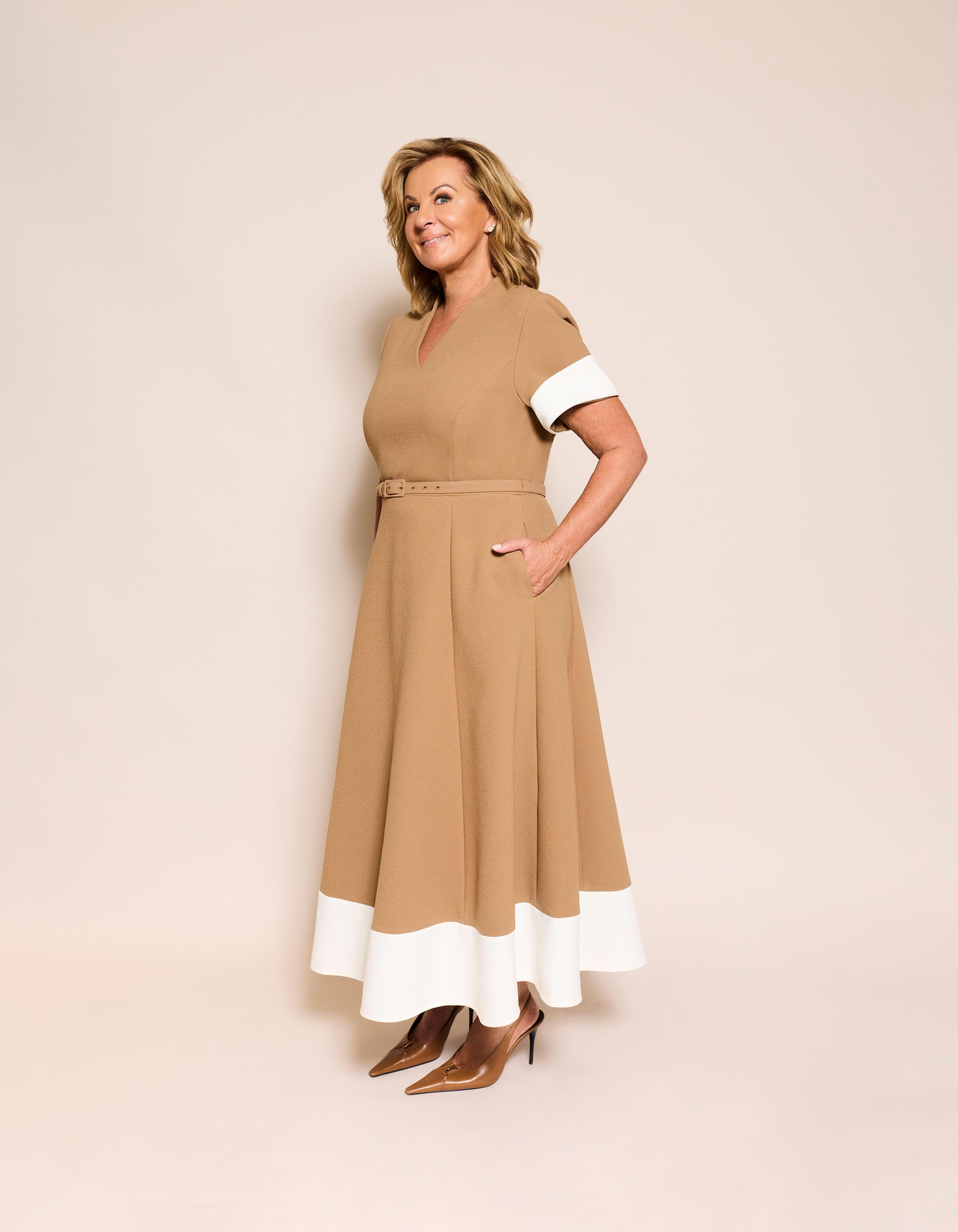 Martina Dress | Tan