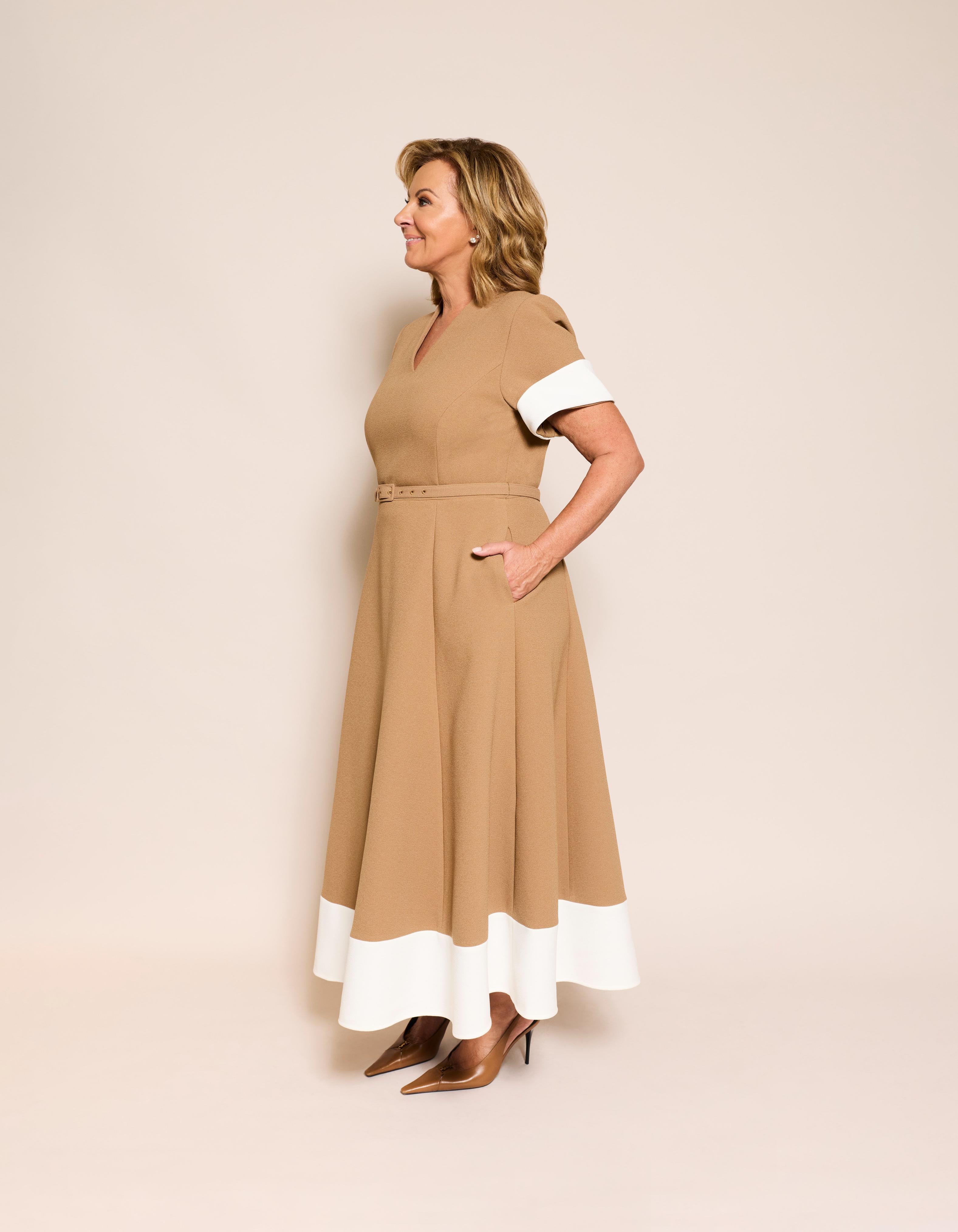 Martina Dress | Tan