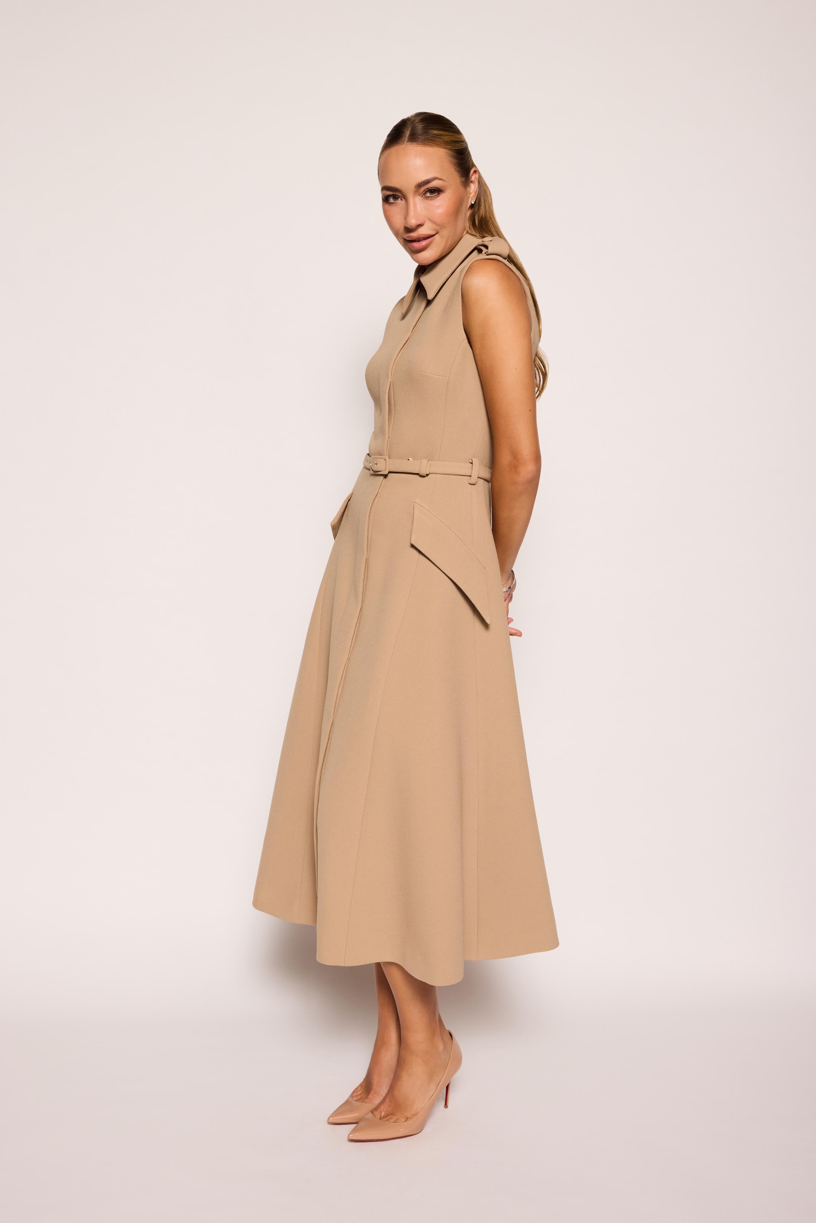 Jasmine Dress | Latte