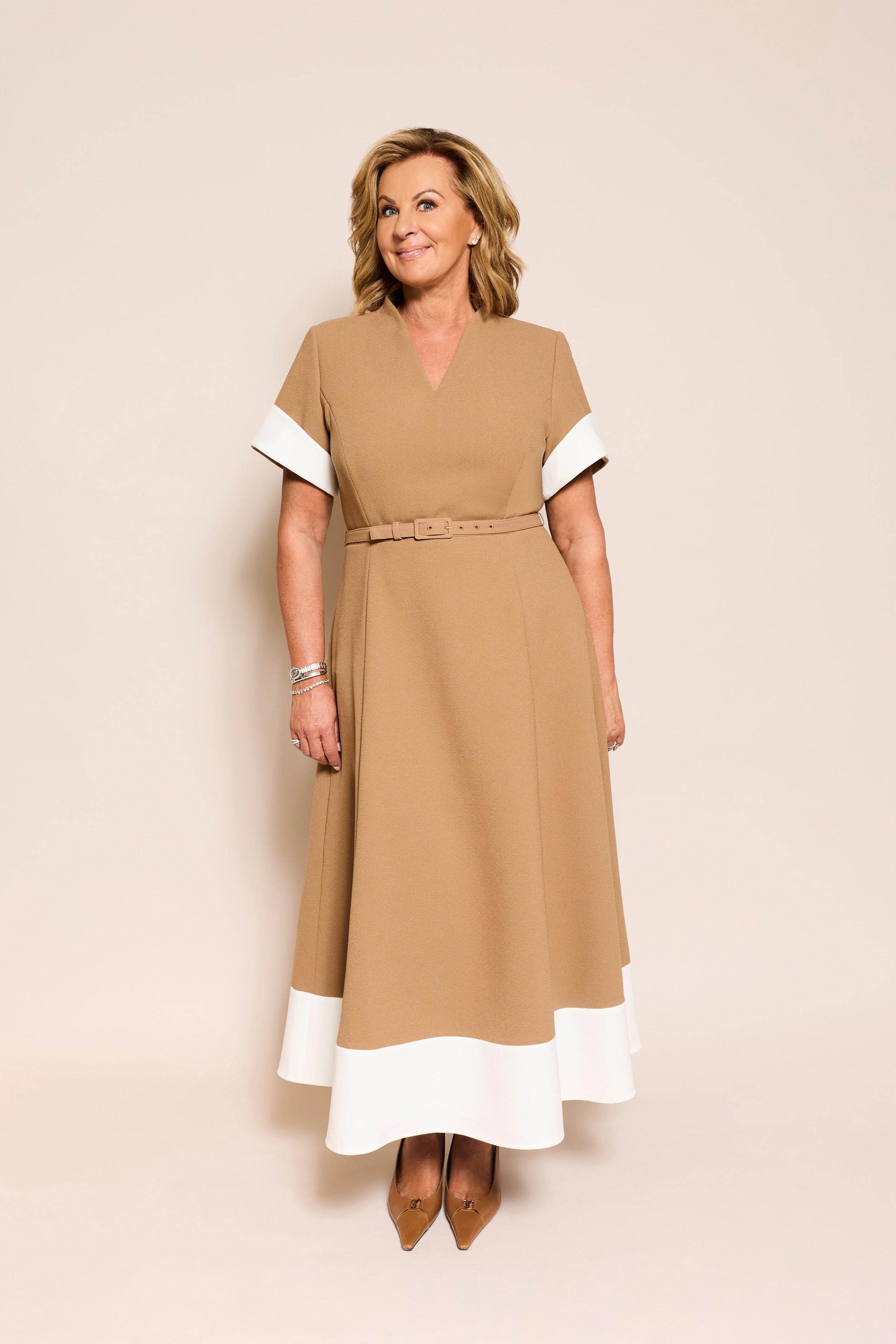 Martina Dress | Tan