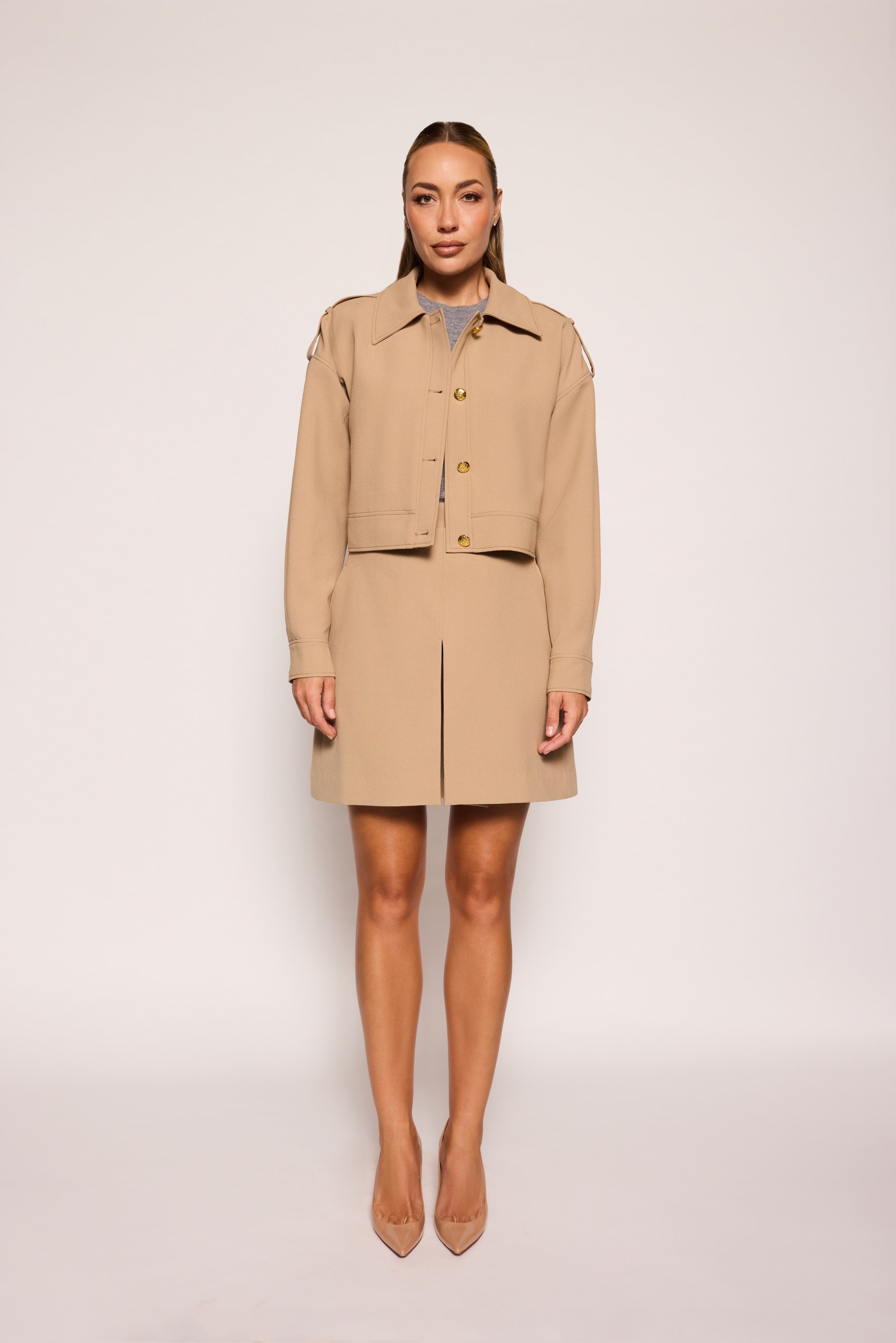 Willa Jacket | Latte