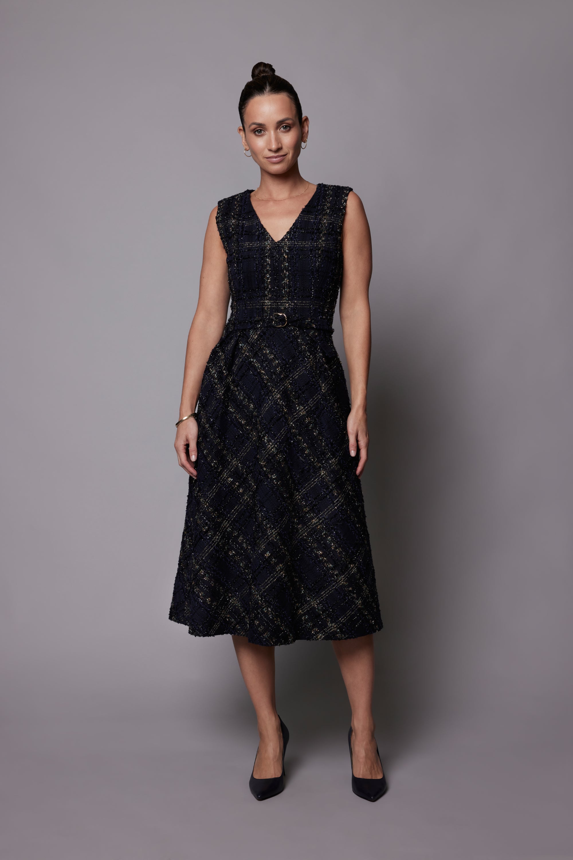 Lyon Dress Tweed