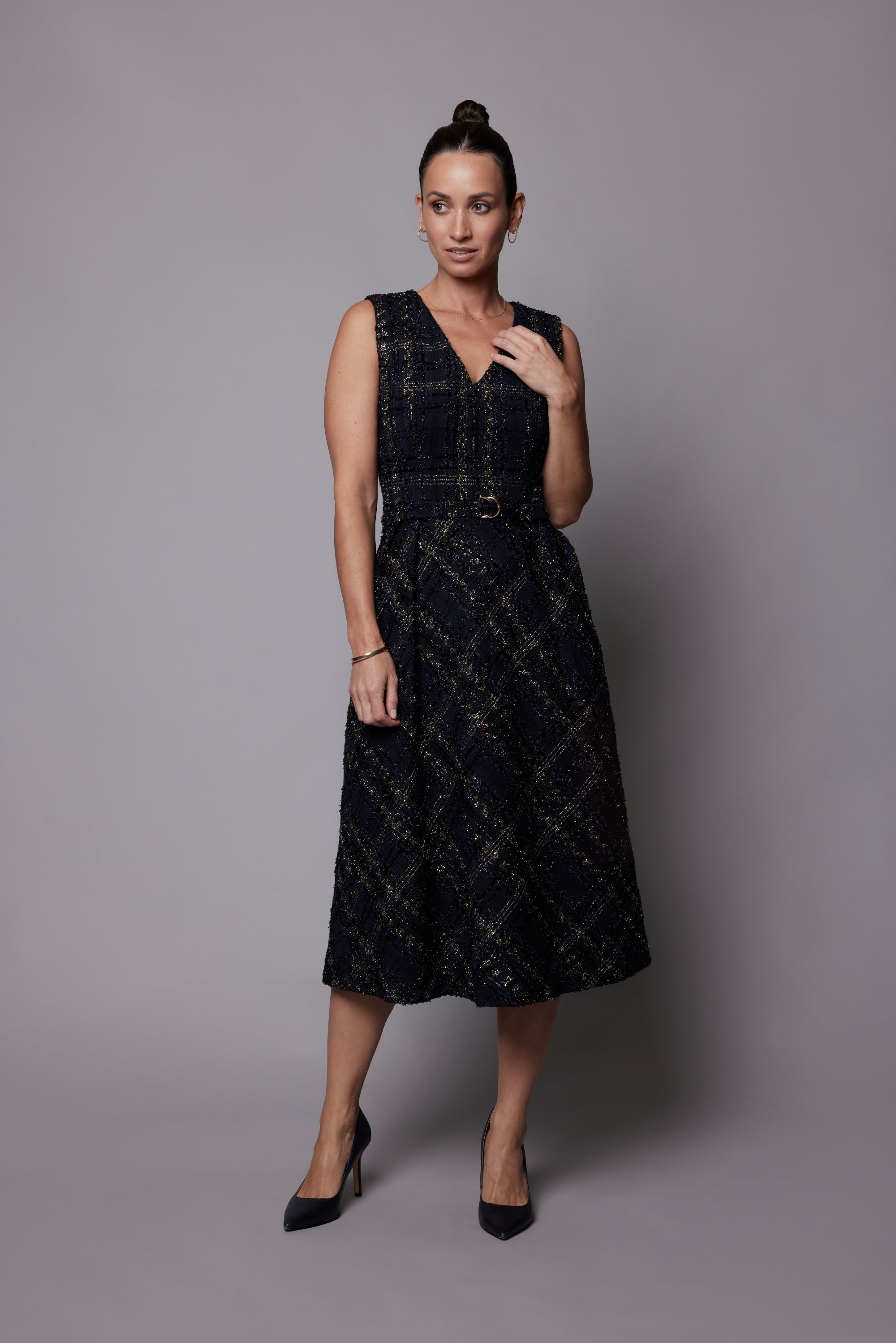 Lyon Dress Tweed